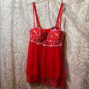Victoria’s Secret sexy  34B red lingerie